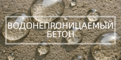 Водонепроницаемый бетон в Саратове